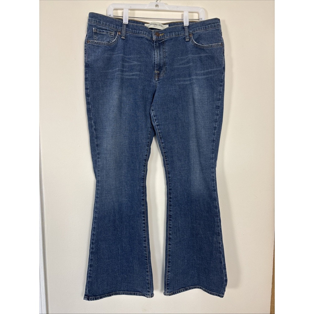 Vtg Mossimo Supply Co Jeans Mens Size 38x30 BootCut Baggy Skate Faded Grunge Y2K